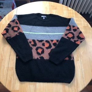Cheetah sweater